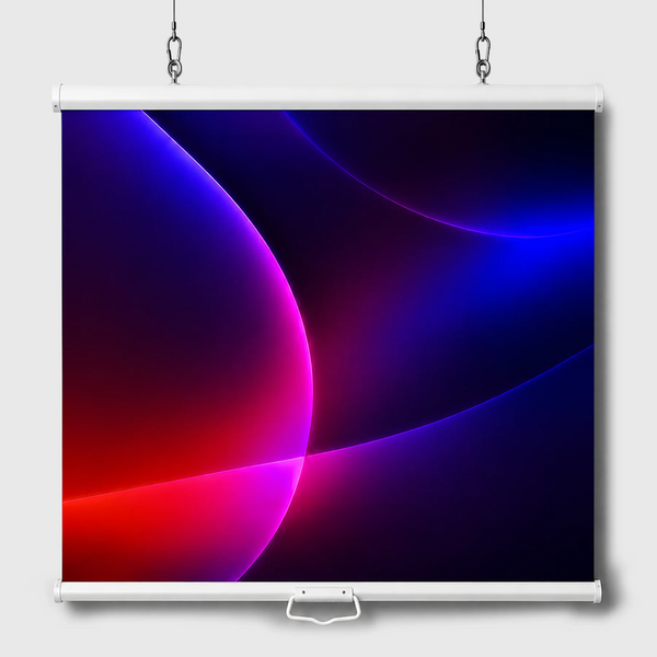 Custom Fabric Wall-Hanging Backdrop with Clamps