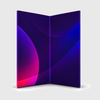 Fabric Magnetic Partition Display – 2 Panel