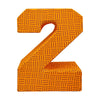 Freestanding 3D Number Display Banner