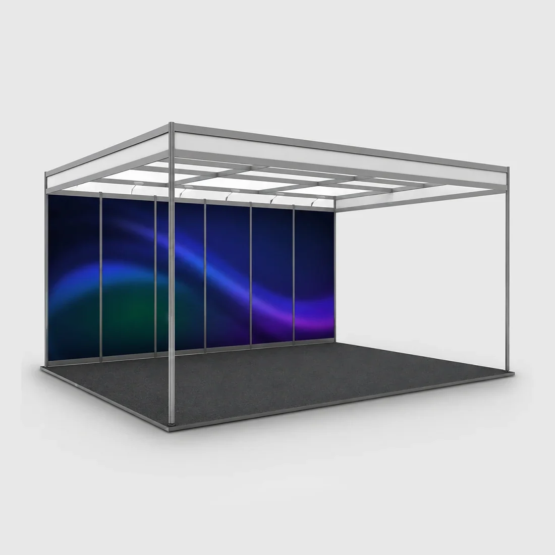 Shell scheme Exhibition Graphics for 6m Wide x 3m Depth Booth