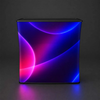Backlit Fabric Rectangle Pop Up Counter