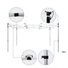 Lighted Canopy Tent – 4.5m x 3m (LED Frame)