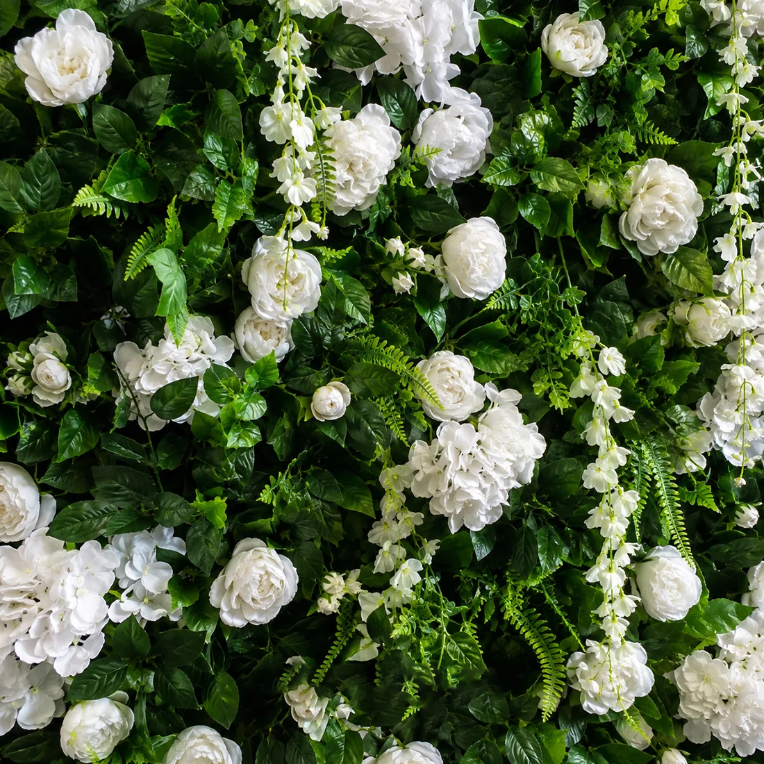 Artificial Floral Event Wall Backdrop – Style 49