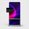 EZ Display Stand with Shelves & TV Mount