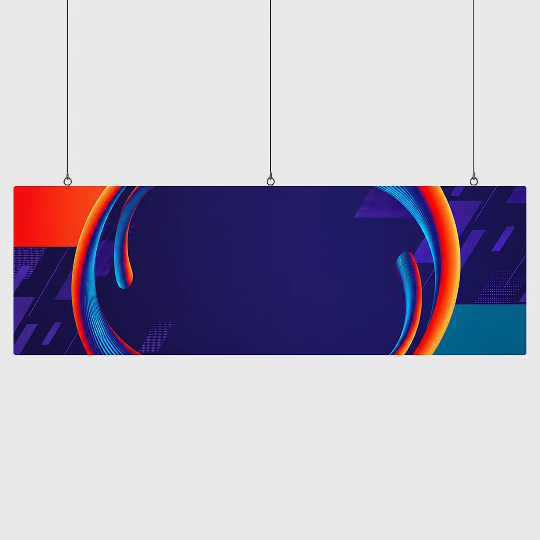 Sky Tube Flat Panel Hanging Banner