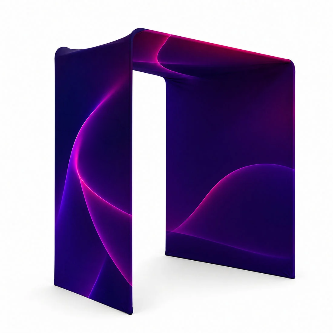 Entrance Arc Display Media Wall for Exhibition Booth