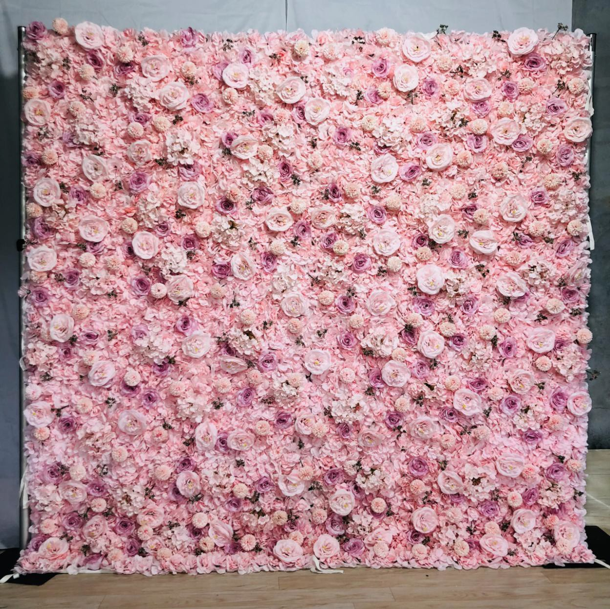 Artificial Floral Event Wall Backdrop – Style 11