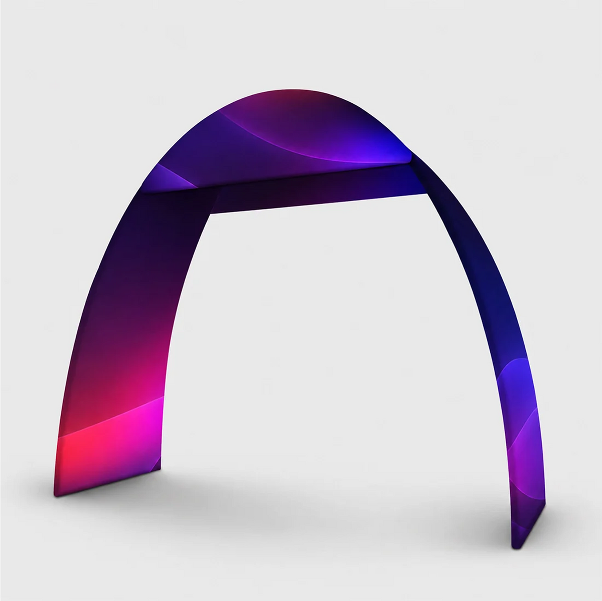 C Shape Tension Fabric Arch - 6m