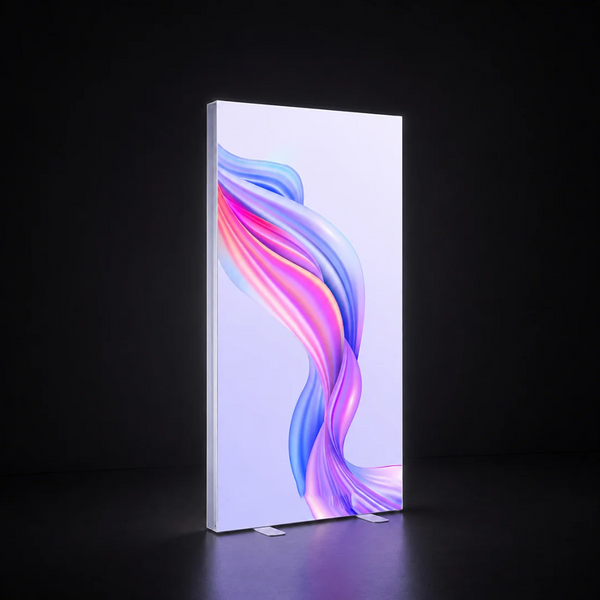 SEG Frameless Fabric Led Light Box Display - 1m W x 2m H