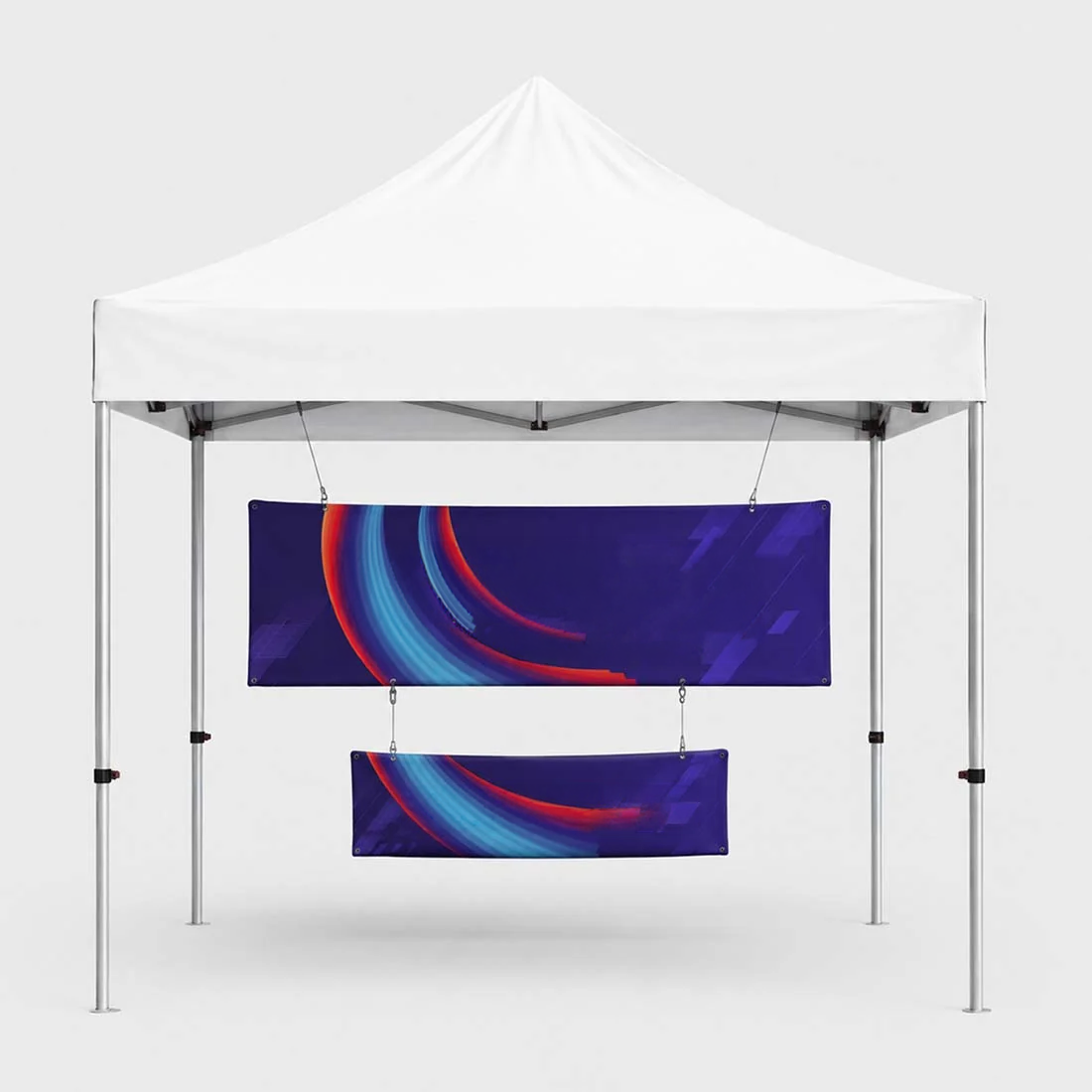Canopy Hanging Fabric Banner Kit – Hanging Graphics Only