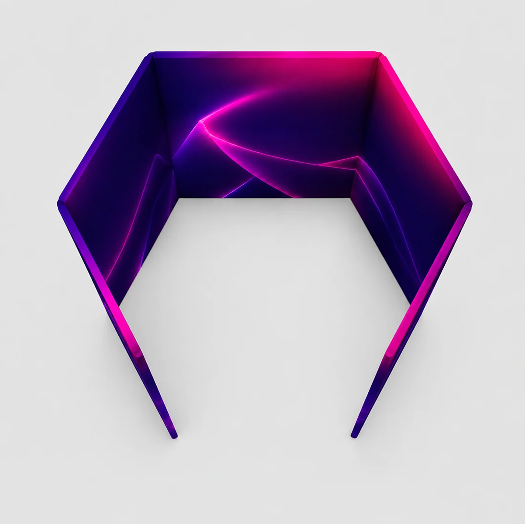 Hexagon Photo Booth Enclosure