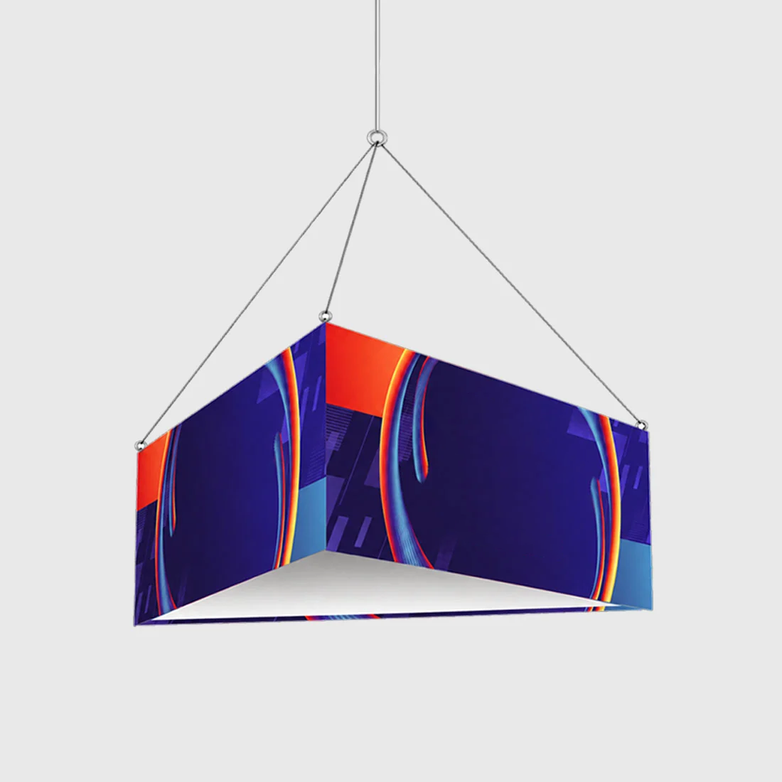 SkyTube Triangle Hanging Banner