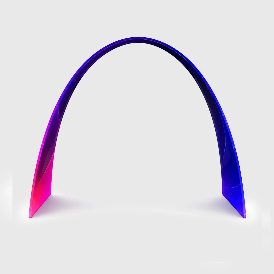 C Shape Tension Fabric Arch - 3m