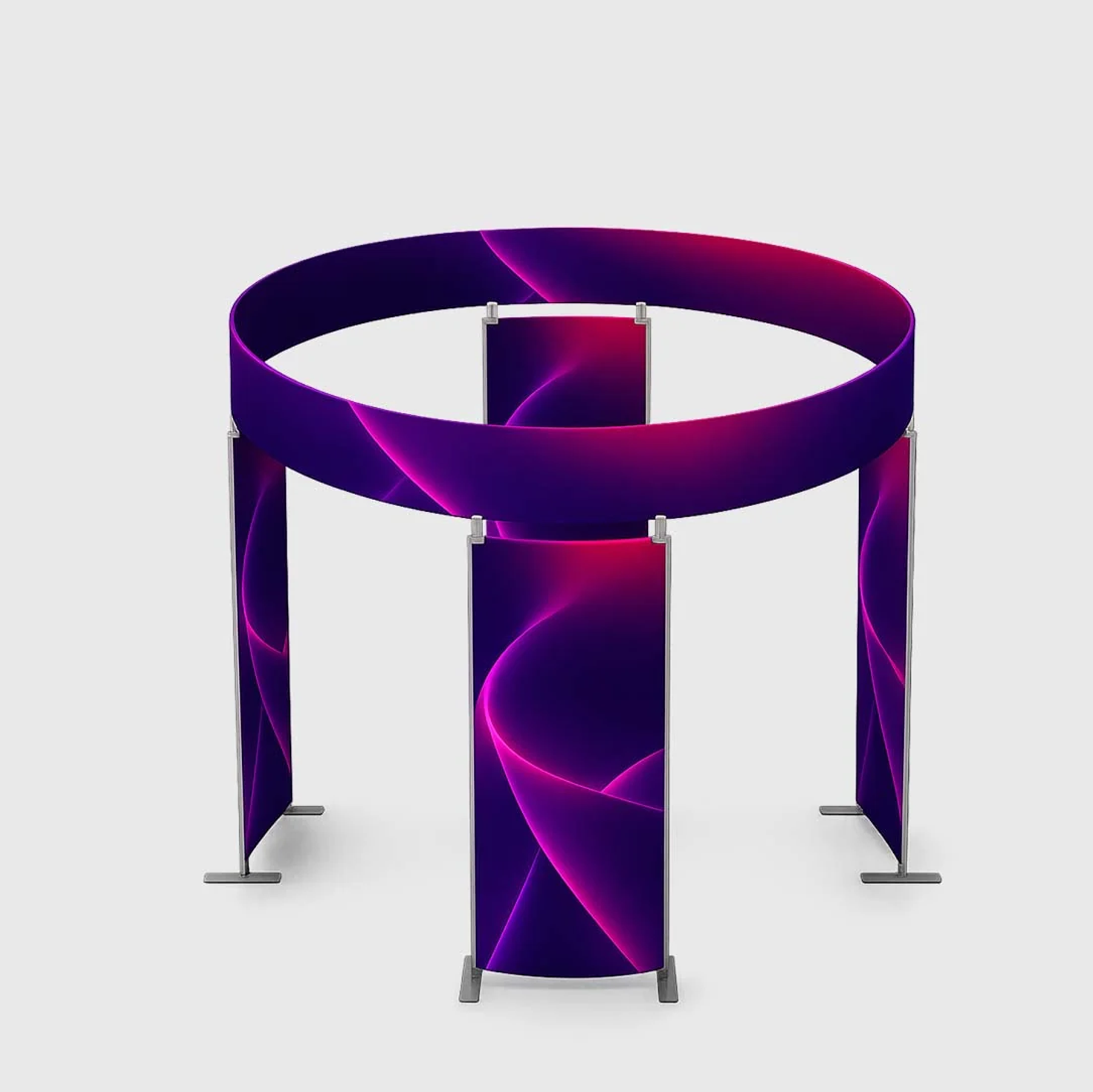360 View 4 Panel Photo booth Enclosure