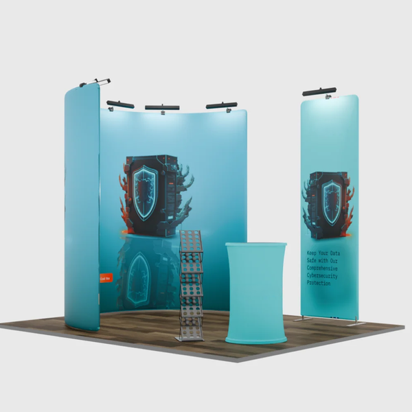 Modular U Shaped Exhibition Kit for 3m Wide Booths