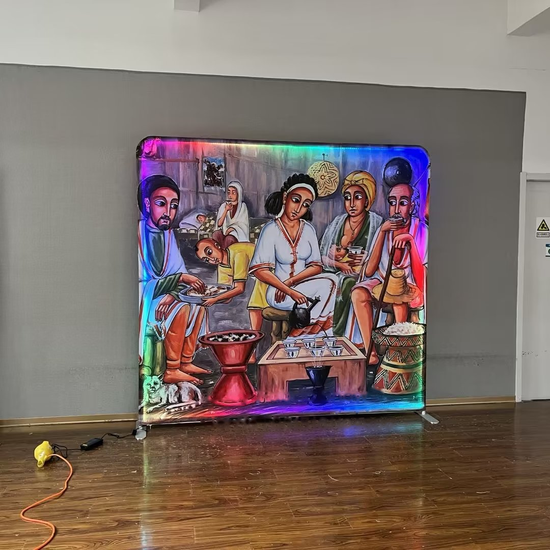 RGB Media Wall