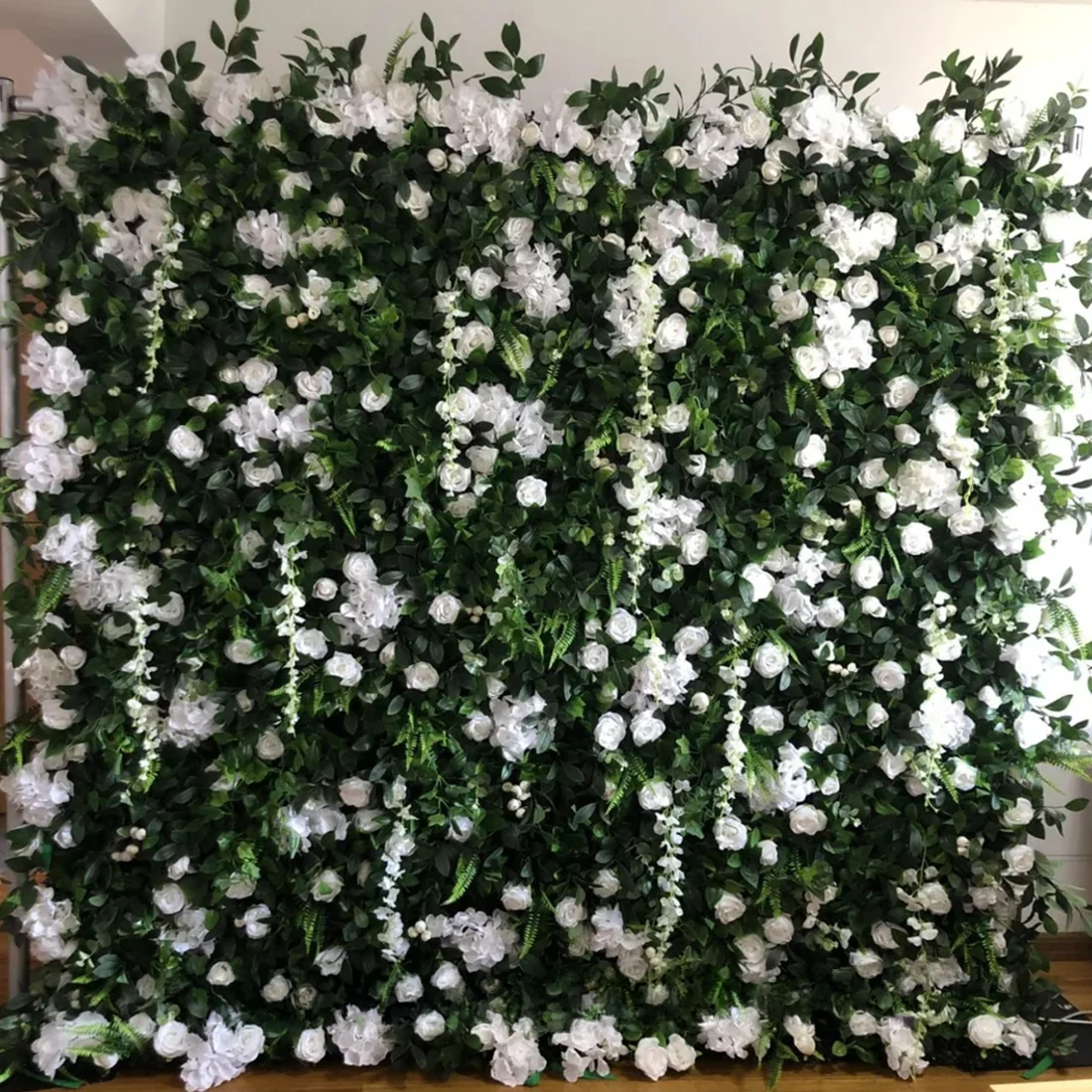 Artificial Floral Event Wall Backdrop – Style 49