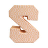 Freestanding 3D Alphabet Stand