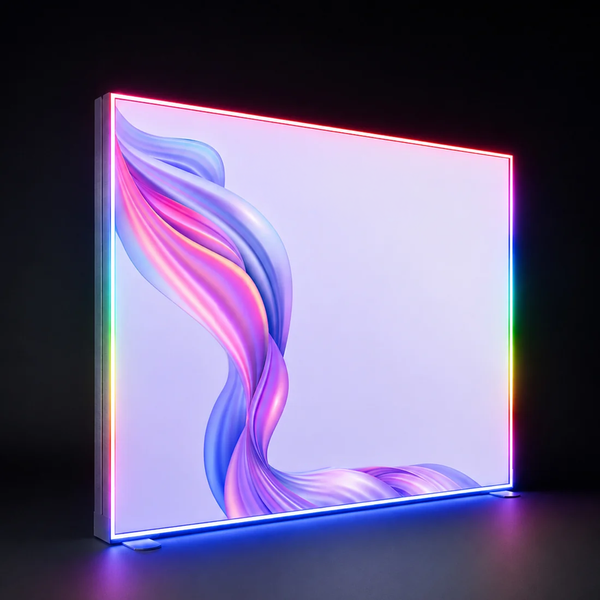 RGB LED Fabric Light Box Display