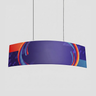 Curved Hanging Banner