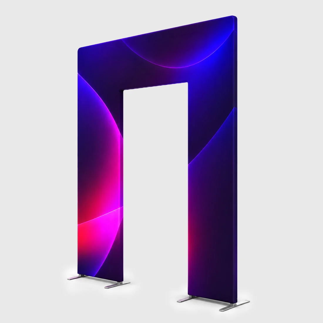 Fabric Square Welcome Arch Stand