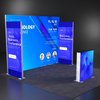 Backlit SEG Three-Wall Booth Kit with Lightbox Counter