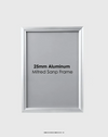 25mm Aluminum Snap Frame