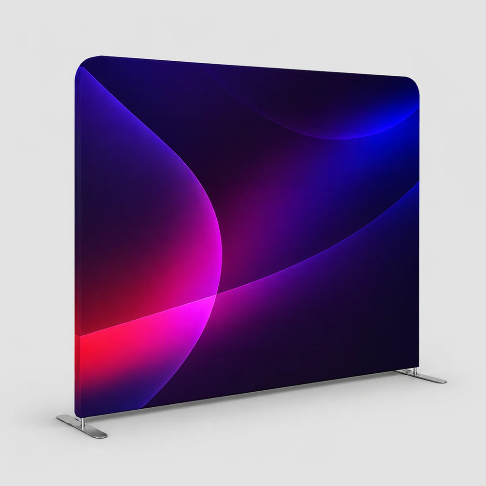 Premium Straight Tension Fabric Backdrop Display