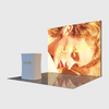 3x3m Backlit SEG Lightbox Wall with LED Counter