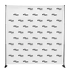 Fabric Backdrop Media Wall With Adjustable Stand
