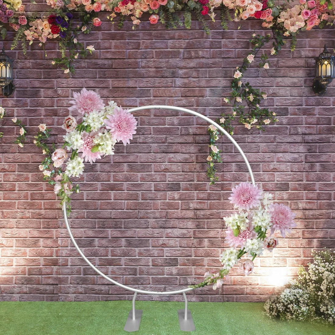 Circular Backdrop Stand ( Diameter 2m) for Wedding & Birthday Parties Decorations