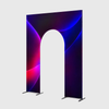 Fabric Welcome Arch Display Stand