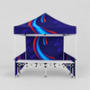 3m x 3m Fabric Event Tent with Folding Counter Table