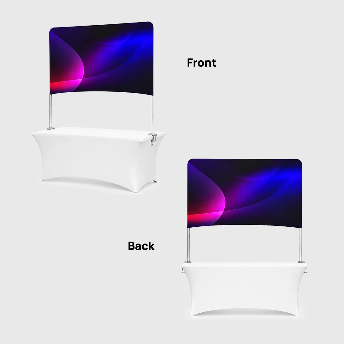 Table Top Banner - Half Display