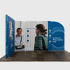 3x3m Magnetic Fabric Booth Wall with Modular Panels