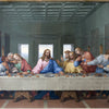 Last Supper of Jesus Christ with twelve apostles on Holy or Maundy Thursday