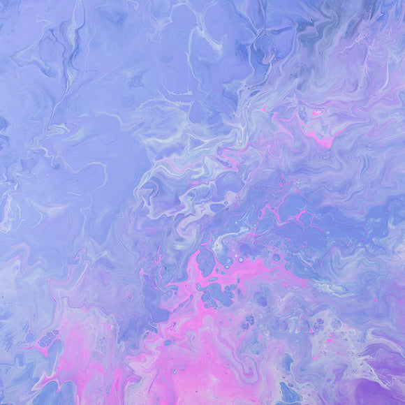 Abstract Hand Painted Purple Background