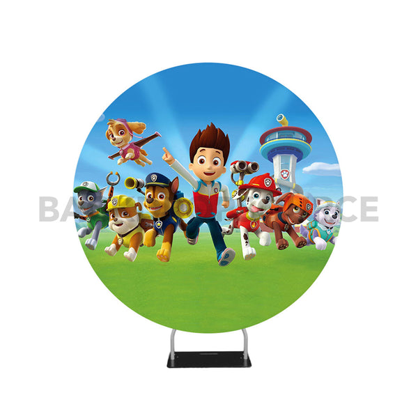 Globo de Aluminio Redondo - Paw Patrol Patrulla Canina