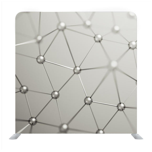 Abstract 3d rendering of chaotic structure Backdrop