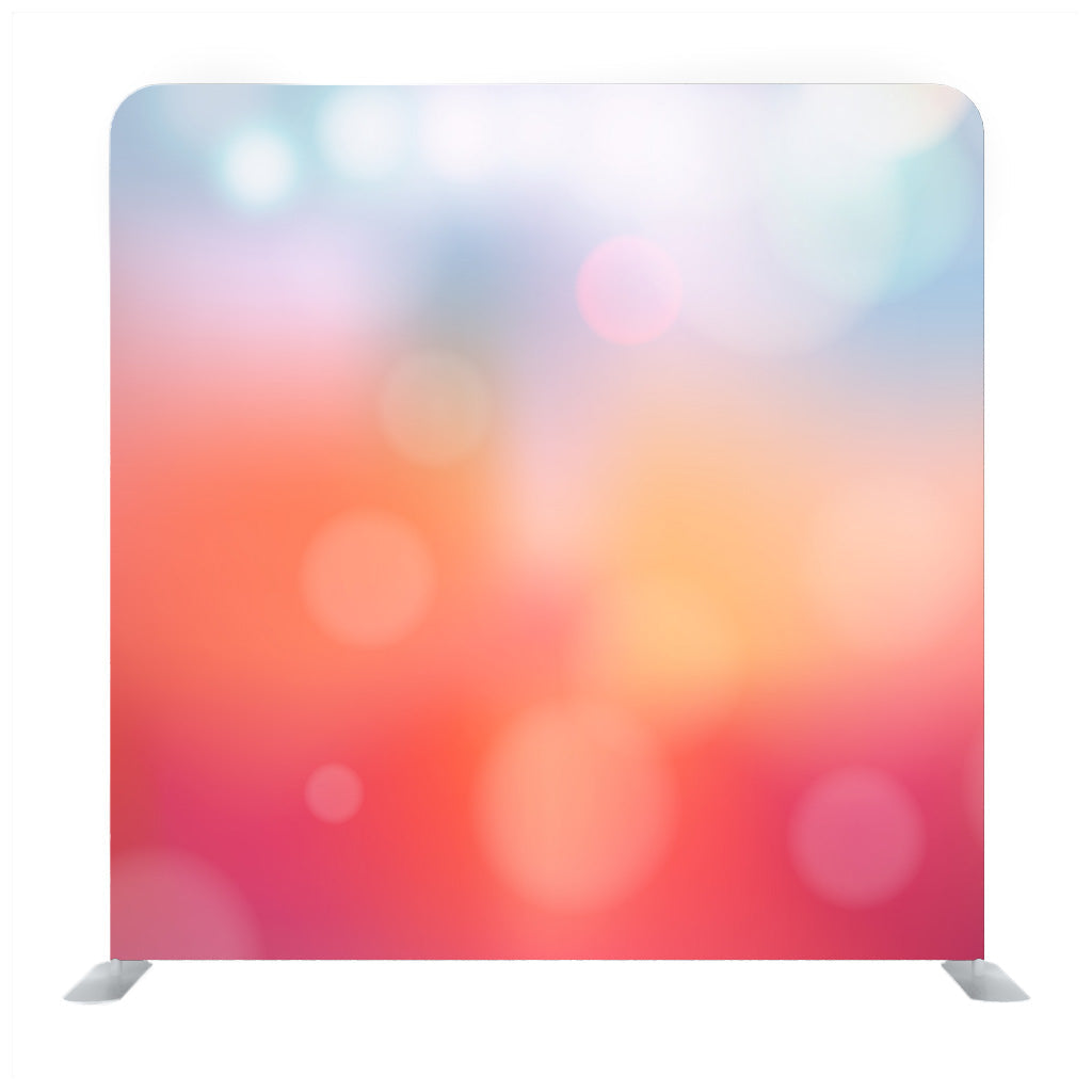 Abstract Vivid Bokeh Circles In Soft Color Style Background Media Wall