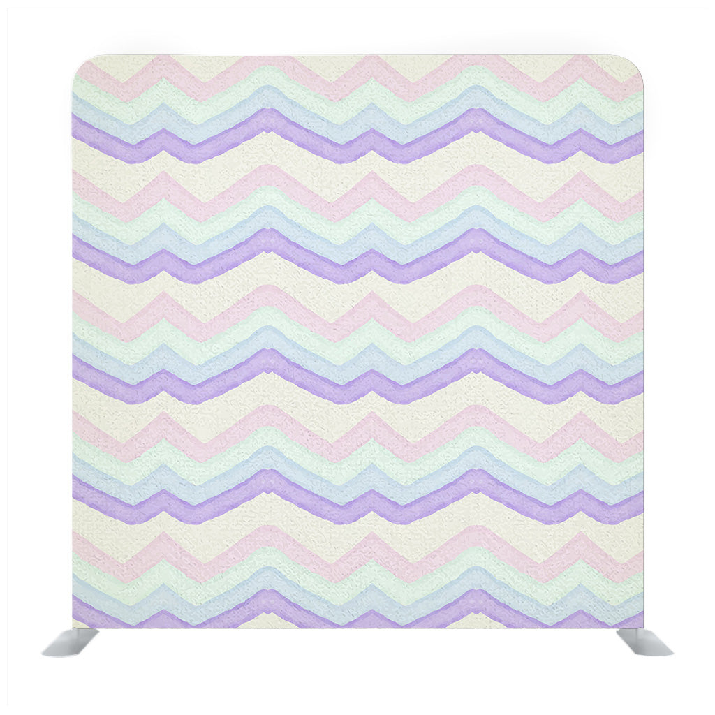 Abstract watercolor striped background pink chevron Backdrop