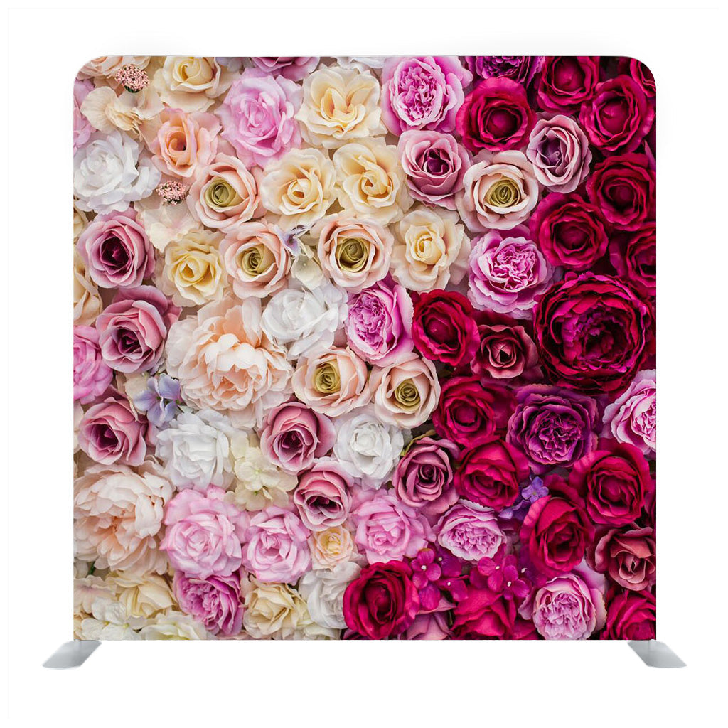 Beautiful Rose Flowers Decor Background Media wall