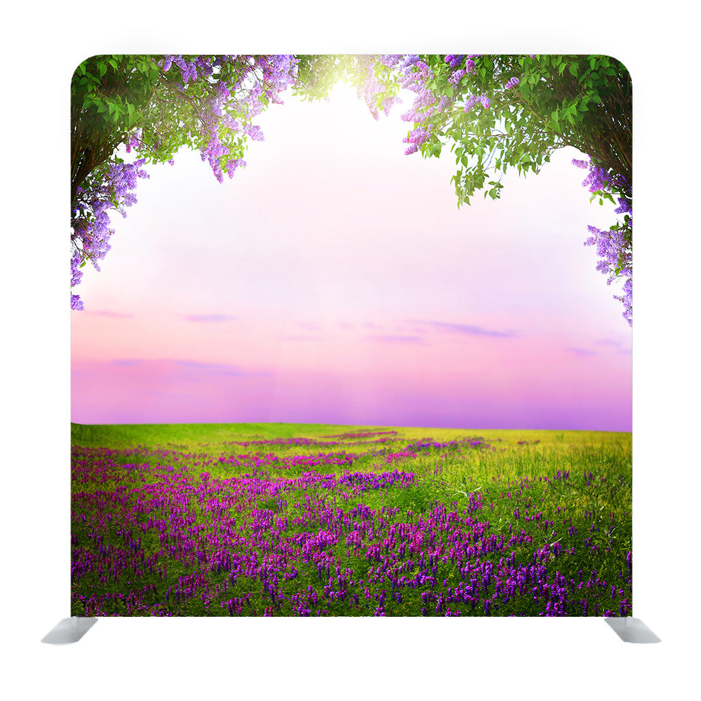 Beautiful Spring Landscape Background Media Wall