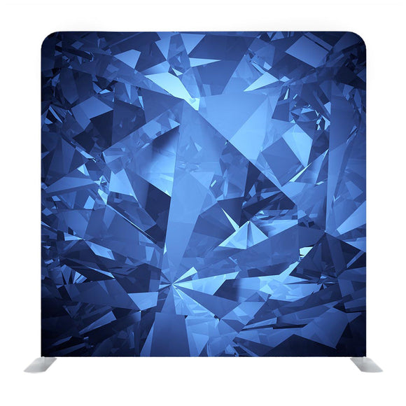 Blue 3D Diamond Media Wall