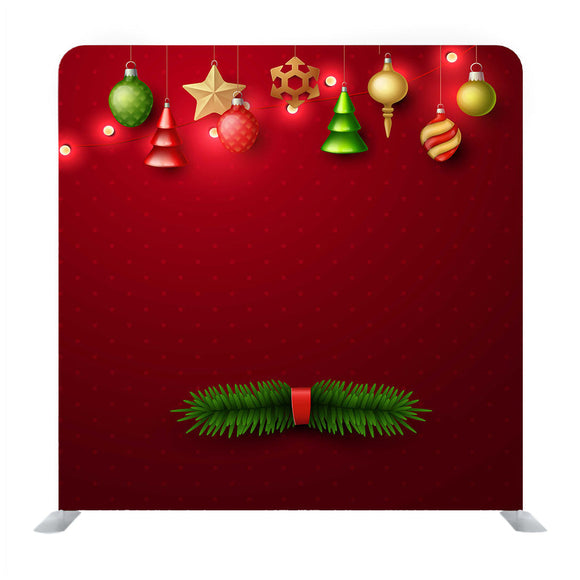 Christmas Back Ground Media Wall