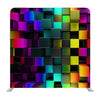 Colored Cubes Media Wall