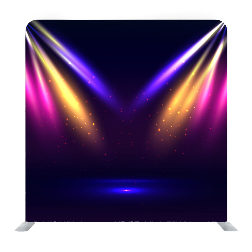 Colorful Spotlights Vector Background Media Wall