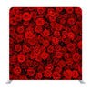 Flowers Wall Natural Red Roses Background Media Wall