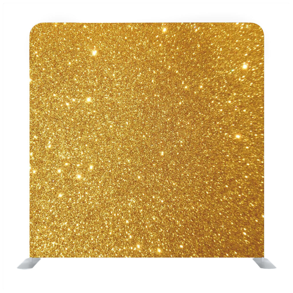 Gold Glitter Media Wall