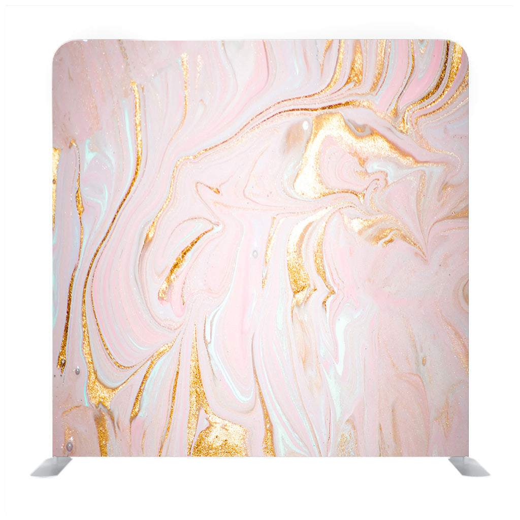 Gold Marble Swril Canvas Wall Art Media Wall